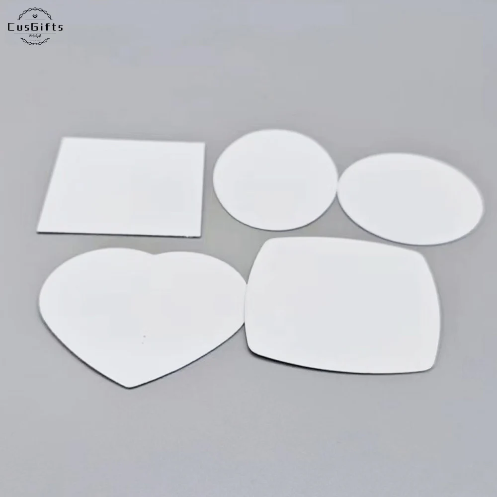 

50pcs/ Bag Heat transfer blank sublimation blank metal aluminum sheet DIY heat sublimation coating sheet