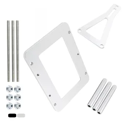 Automobiles Parts Billet Aluminum Universal Battery Tray Hold Down Trunk battery Relocation Box For Racing Battery Mount