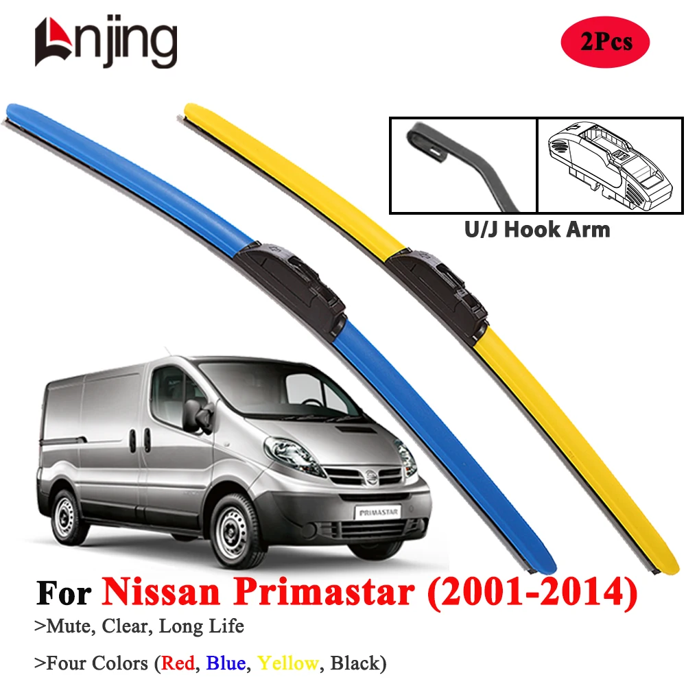 

LNJING Wiper Blades For Nissan Primastar X83 2001-2014