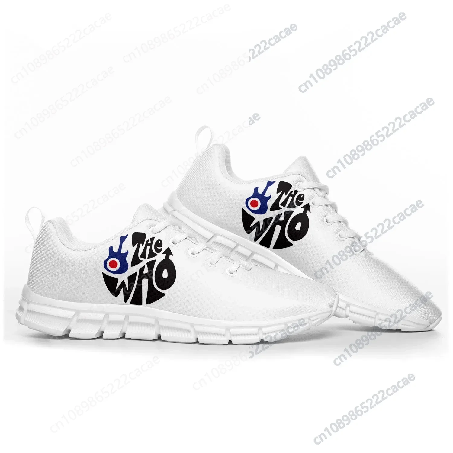 

The Who Pop Rock Band Sports Shoes Mens Womens Teenager Kids Children Sneakers Casual Custom High Quality Couple Shoes White