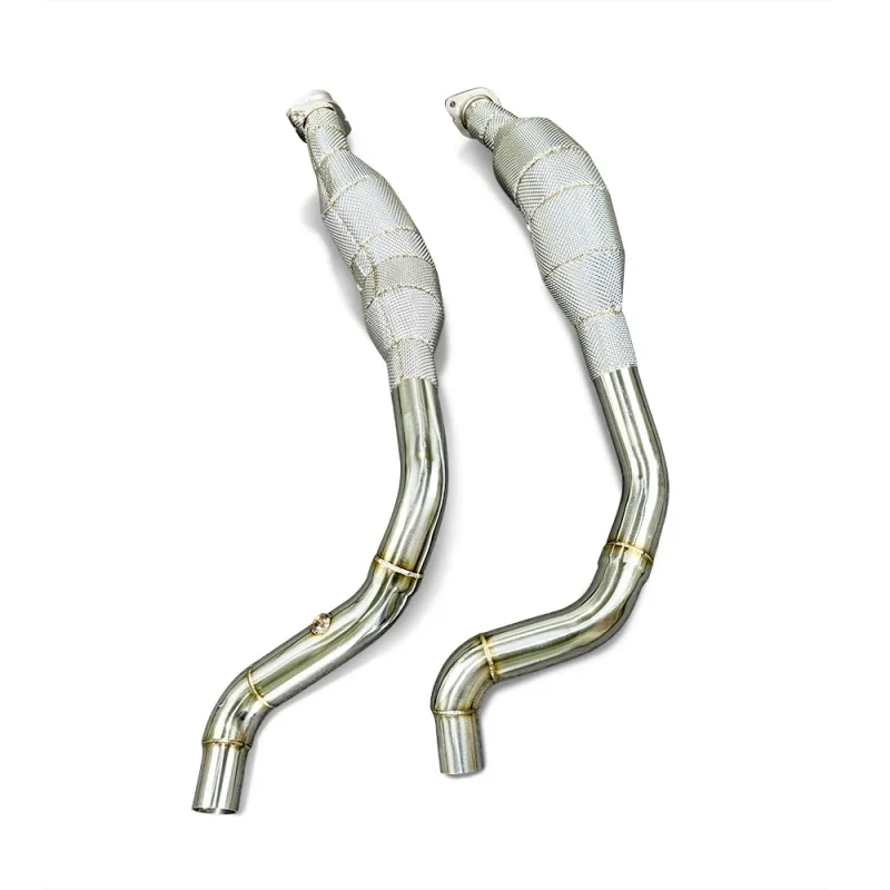 Fits Range Rover Sport SVR 5.0 Tailored Downpipe Heat Shield High Exhaust Racing Performance