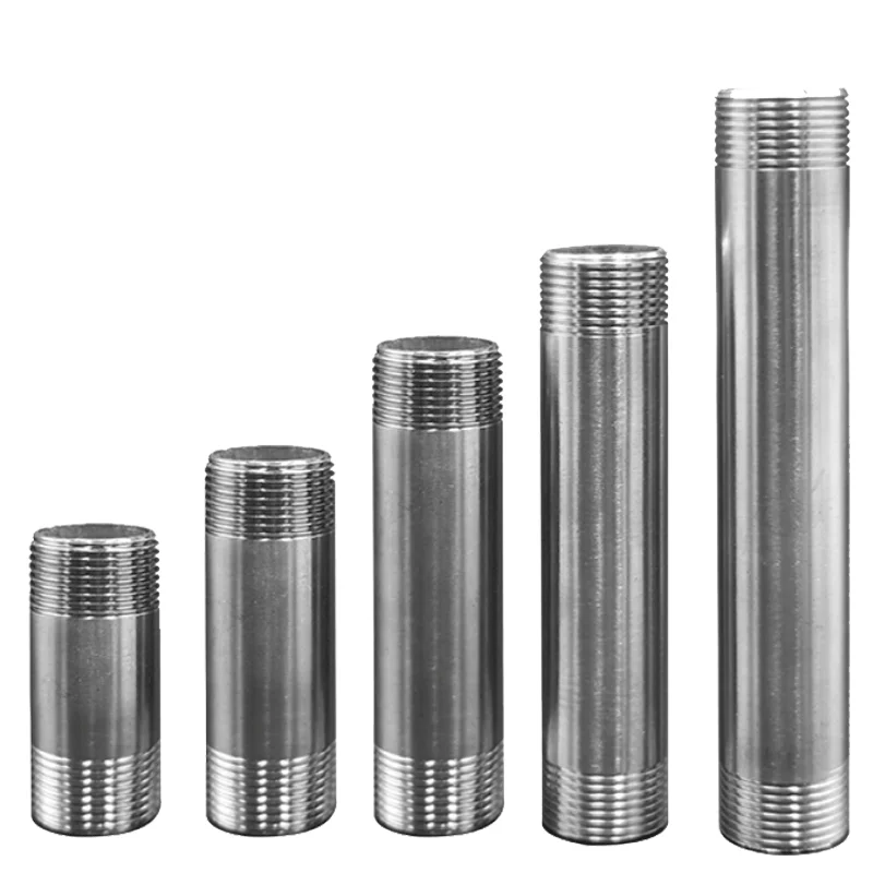 100-500mm Long Male Thread Extension Tube 1/2 3/4 1