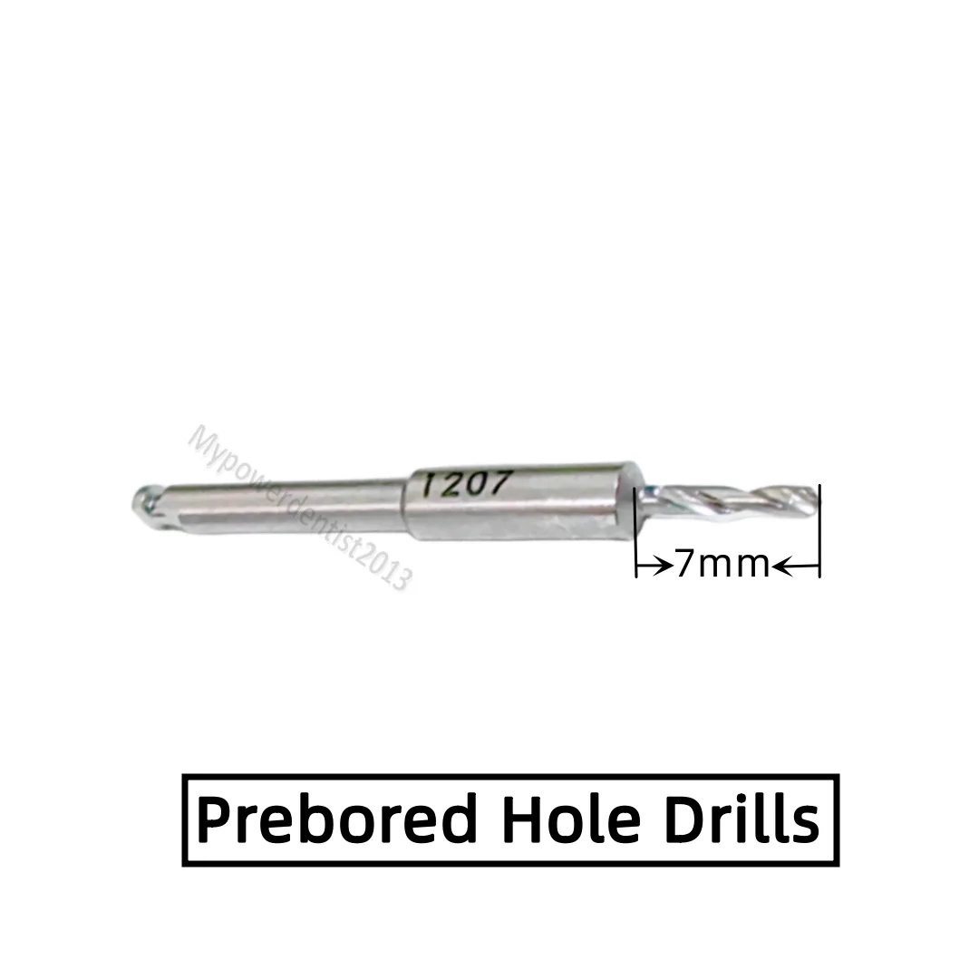 

7mm Dental Pre-Hole Drill Guide Depth 7mm Prebored Hole Drills Fits Nobel ITI ANT