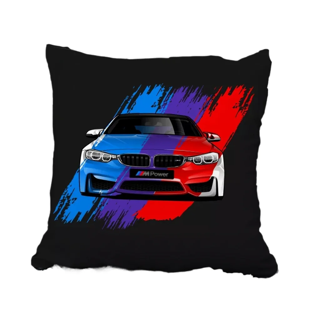 Sofa Luxury Cushion Cover Pillow Cover Cushions Cover Bmw Pillowcases for Pillows Decorative Pillowcase Decor 45x45cm 18x18Inch