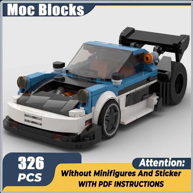 بطل سرعة السيارات Moc اللبنات الكلاسيكية نموذج التكنولوجيا الطوب DIY الجمعية لعبة البناء عطلة مجموعة الهدايا