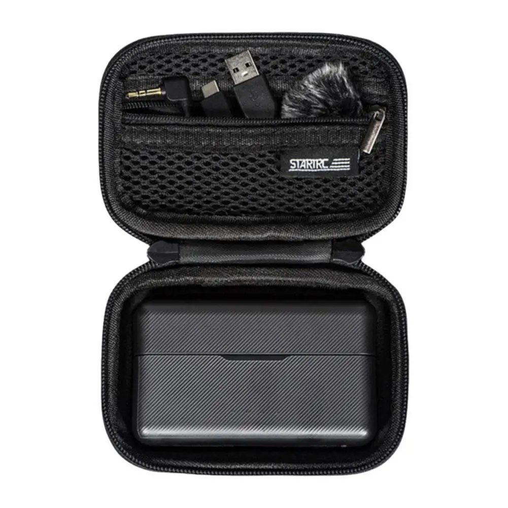 Carrying  Case for DJI Mic Wireless Microphone Kit Portable Storage Bag For DJI Mic Compact Travel Case with Lanyard