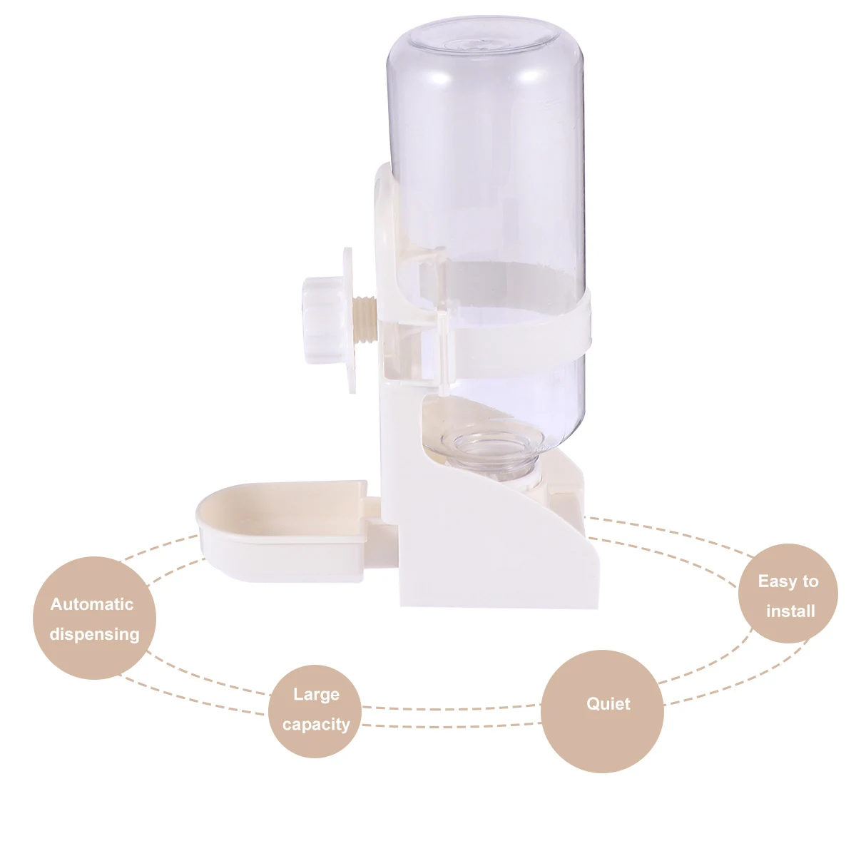 

Hanging Drinking Kettle Pet Water Dispenser Leak Proof Feeder Dogs Pets Station Gravity Waterer Auto Dog Water Station