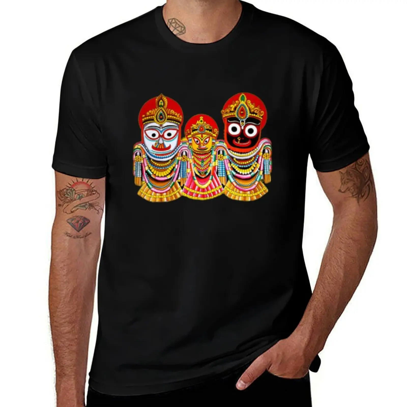 Rath Yatra (2) T-Shirt Utility Casual Work T-Shirt