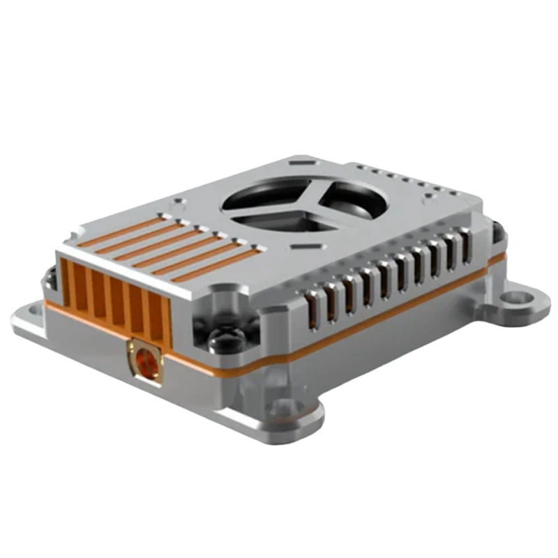 1.2G 2W VTX 2000Mw 9 Channels FPV Video Audio Transmitter 7-36V MMCX For FPV Long Rang RC Racing Drone