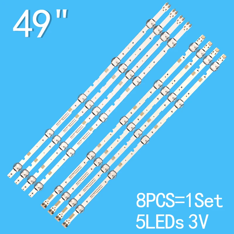 100% new LED Backlight Strip for Samsung TV UN49j5200 UN49j5200AG LM41-00471A LM41-00470A LM41-00121V LM41-00121W LM41-00361A LM