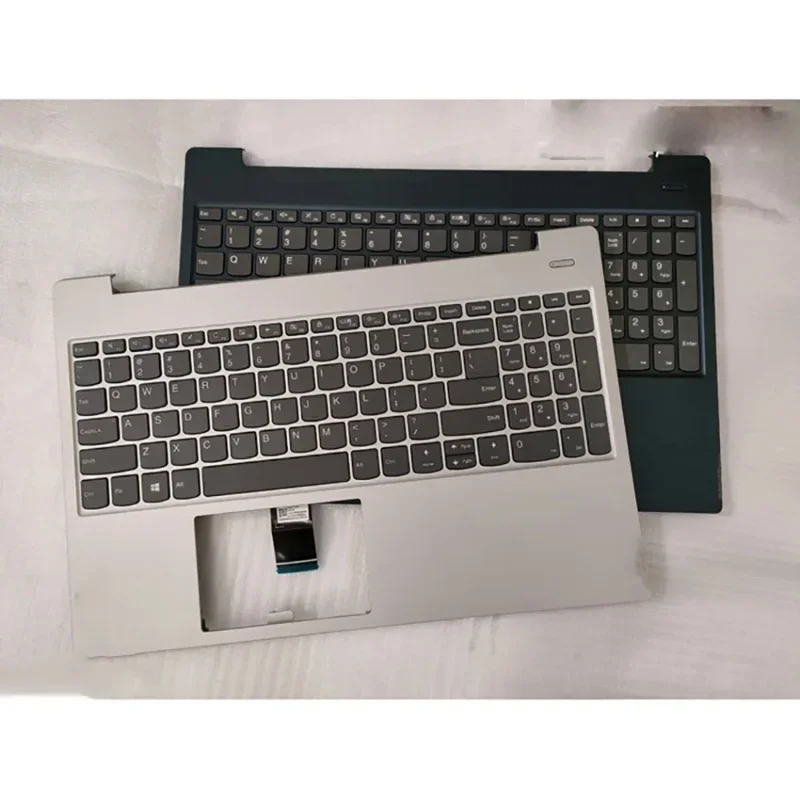 

New For Lenovo ideapad S340-15IML S340-15IIL 15" Palmrest Cover Keyboard US silver blue