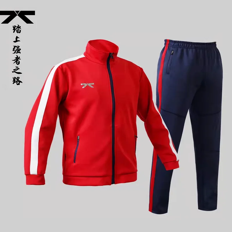 Zestaw treningowy Firmway Taekwondo jesienno-zimowa odzież sportowa DOBOK Karate Judo sztuki walki dla dorosłych i dzieci dwuczęściowy zestaw