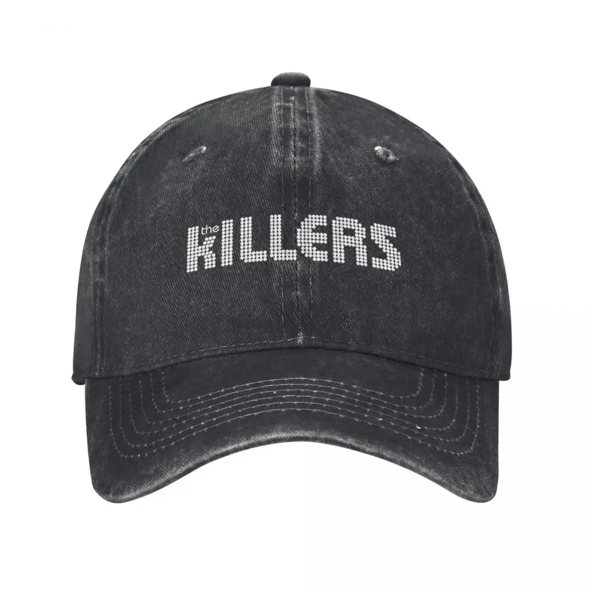 New The Killers Logo Baseball Cap Distressed Denim Rock Band Tour 2024 Snapback Hat Men Women Outdoor Workouts Adjustable Hats C