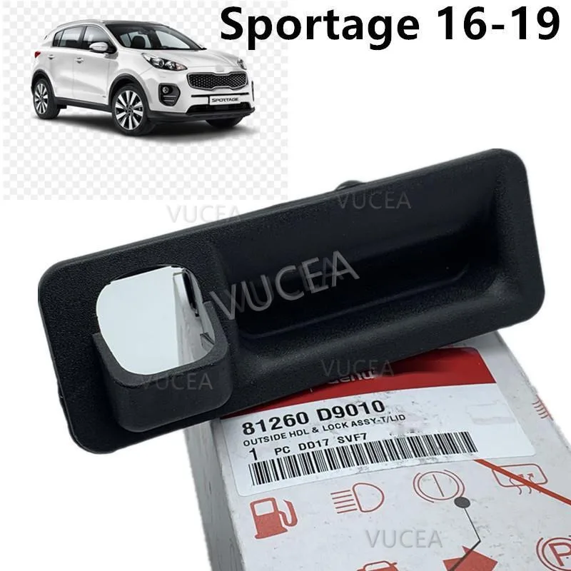 External HDL Locking Components Trunk Tailgate Switch Tailgate Handle For Kia Sportage QL 2016-2019 81260D9010 81260-D9010