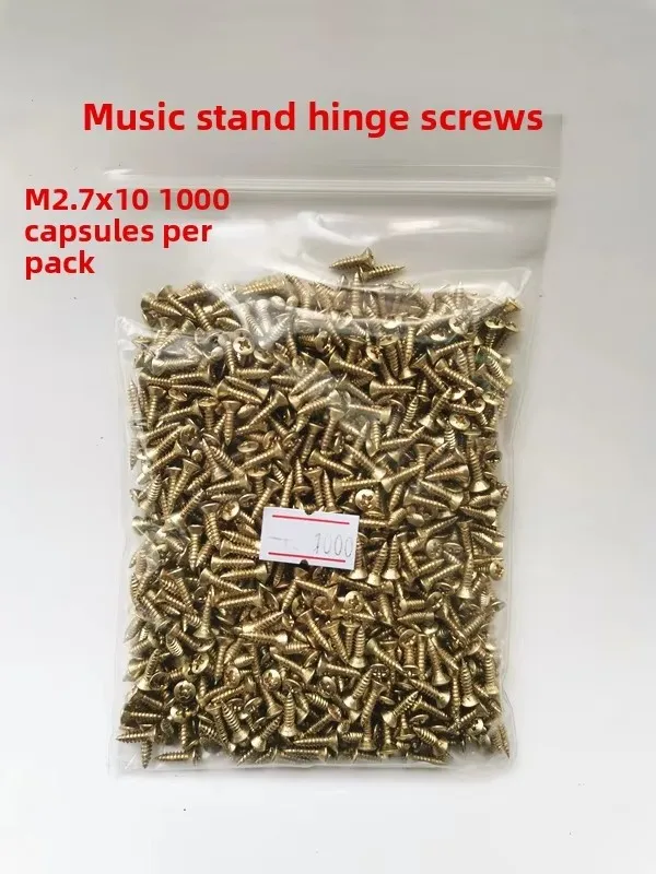 

1000Pcs Music Stand Hinge Screws Premium Piano Repair Parts Piano Accessories Kit