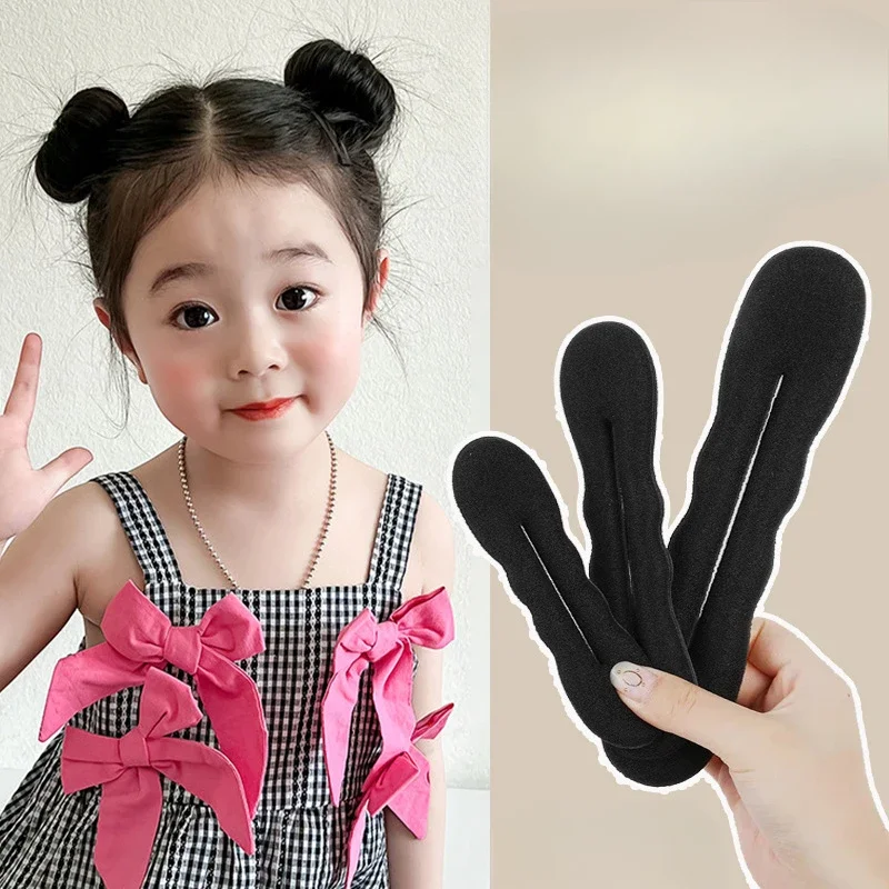 Sponge Hair Magic Bun Maker Loop Curly Hair Maker Hair Scrunchie Headband Twist Donut Bun Curler Hairbands Women Styling Tools