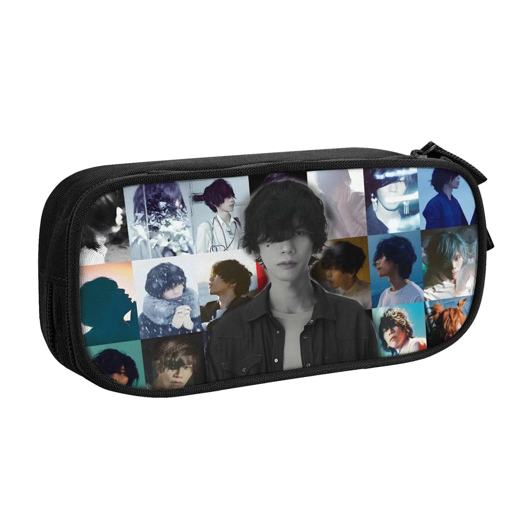 Kenshi Yonezu Japane Rock Singer   School Pencil Cases Boy Girl Big Capacity  Pencil Box Students Stationery