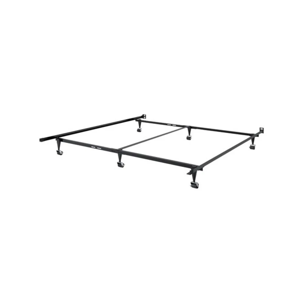 Adjustable Bed Frame - Queen to King-Black