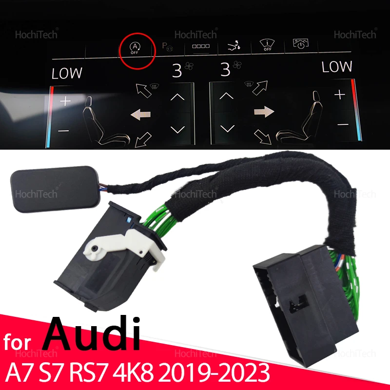 

Автоматический запуск, остановка двигателя, система выключения, датчик управления элиминатором, штекерный кабель для Audi A7 S7 RS7 4K8 2019-2021 2022 2023