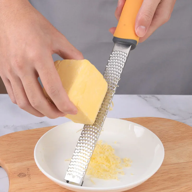 Stainless Steel Cheese Grater, Chocolate Cheese Chopper, Lemon Peel and Vegetable Grater, Multi-purpose Grater Kitchen Tools