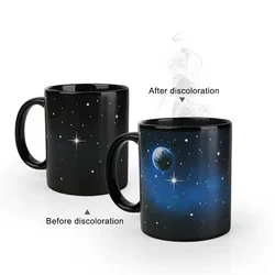 Creative Earth Magic Mug Sublimation Tumblers Coffee Cup Drinkware Ceramic Mugs Discoloration Cups Personalized Gifts Custom Bar