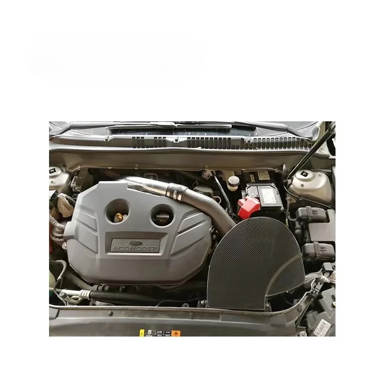 

The fully meets the output of the Mondeo 2.0T's more horsepower 100% dry carbon fiber cold intake system