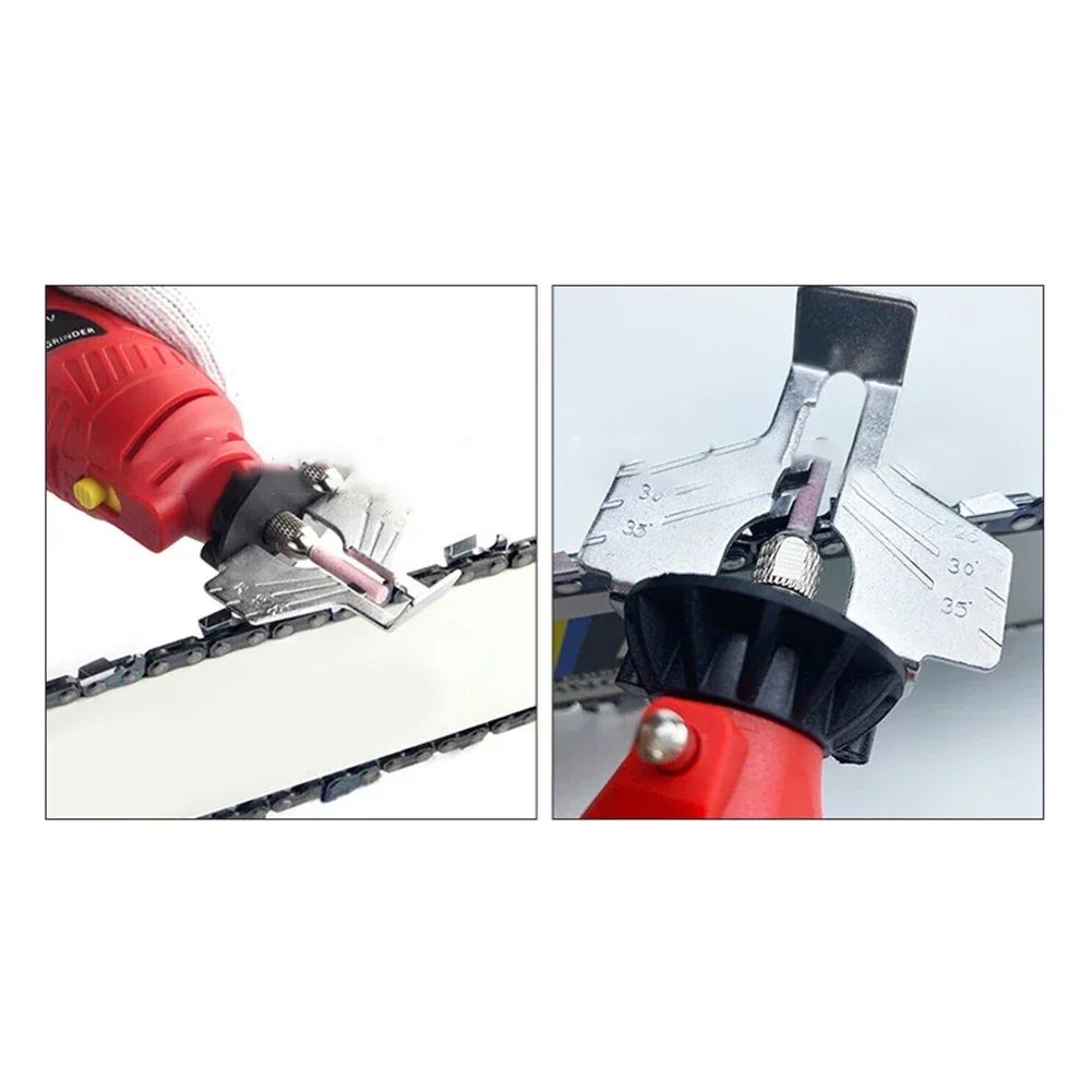 10pcs Chain Grinder Head Electric Chain Grinder Electric Saw Chain Tooth Grinder Chains Saw Sharpening Set Sanding Head Set