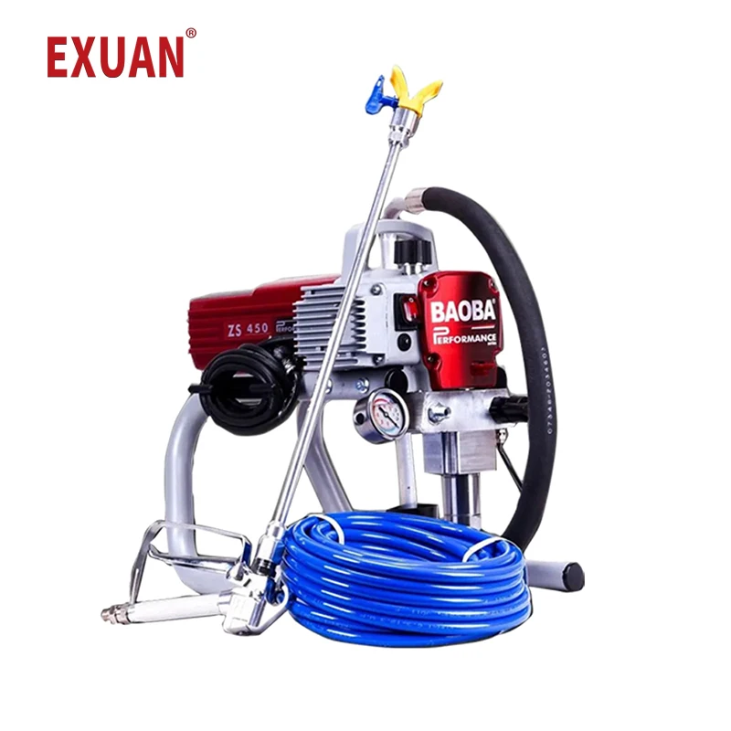 Household wall paint spraying machine High pressure airless latex paint spraying machine Latex paint spraying machine