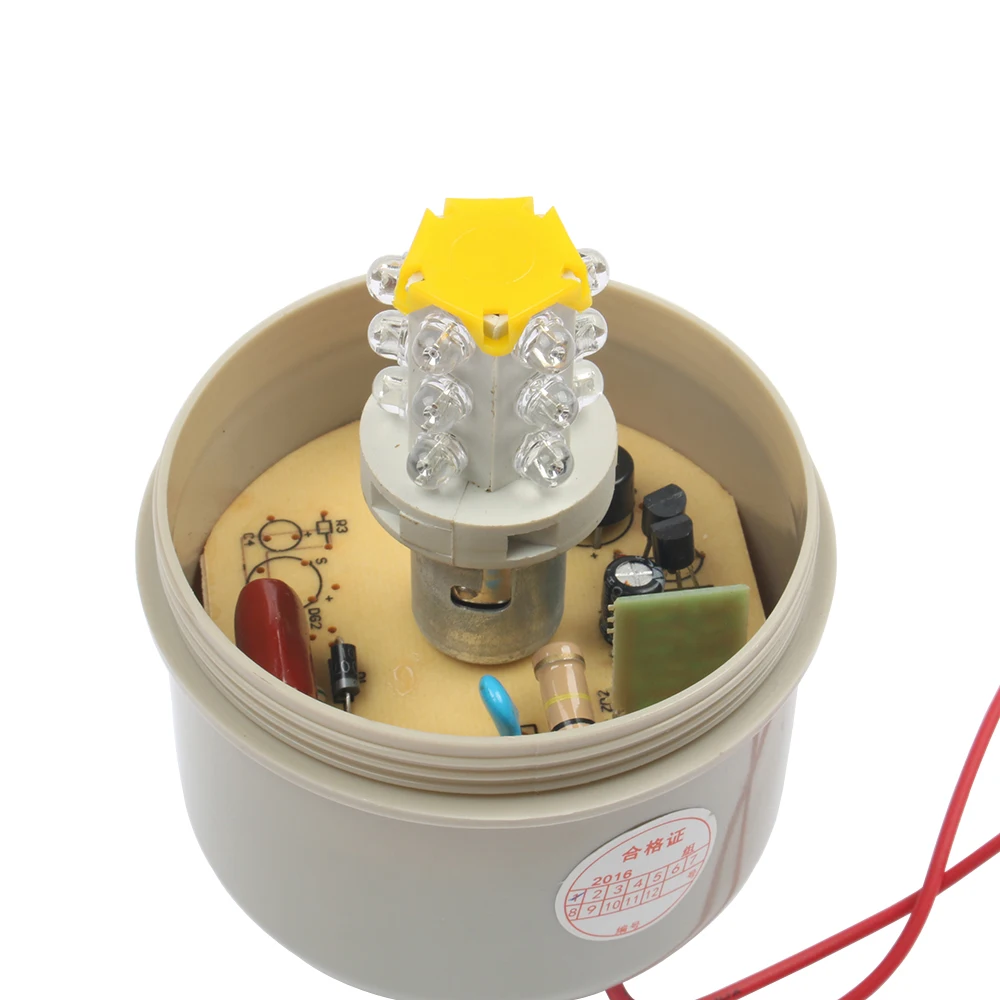 DMWD DC 12V/DC24V LTE-2071 mini traffic sign strobe flash light Bulb emergency warning light siren light indicator light