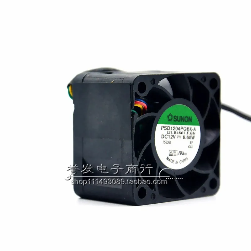 NIEUWE ORIGINELE PSD1204PQBX 12 V 9.6 W 4028 40x40x28mm KOELVENTILATOR RADIATOR