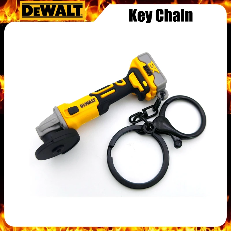DEWALT ZZ-AMP-G0904 كمية محدودة نموذج سلسلة مفاتيح صغيرة مادة مطاطية صلبة متينة ملحقات أدوات عالية الجودة