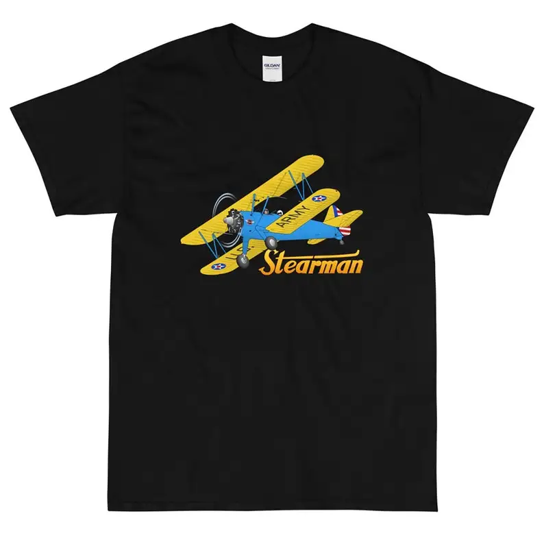 Stearman FSX1 Airplane T-shirt Personalized with Your