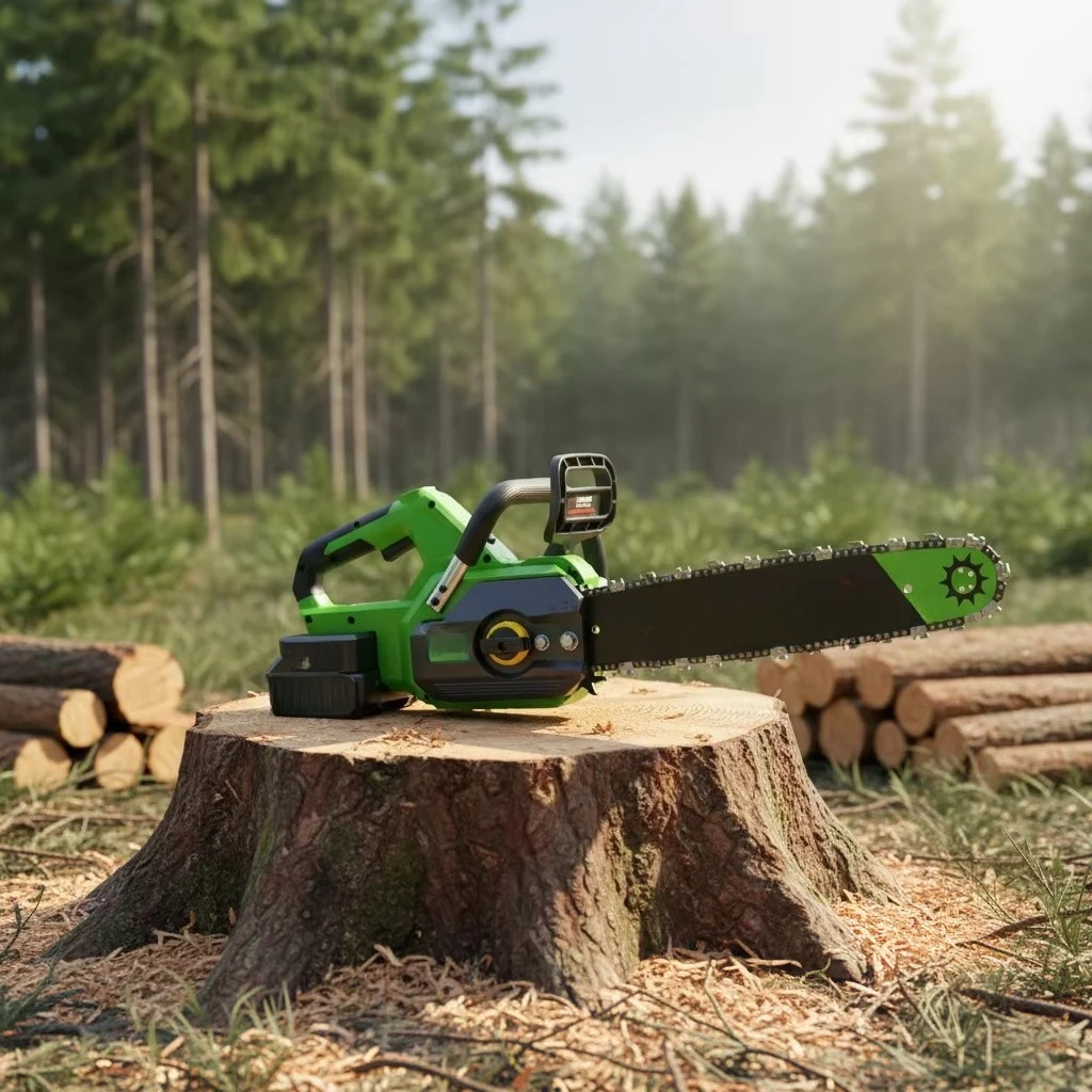 Rechargeable Mini Electric Saw Household High-Power Lithium Battery Handheld High-Capacity Tree Cutting Tool for Wood