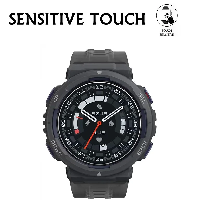 واقي شاشة TPU هيدروجيل لساعة AMAZFIT الذكية ذات الحواف النشطة ، غشاء واقي ناعم عالي الوضوح ، 10