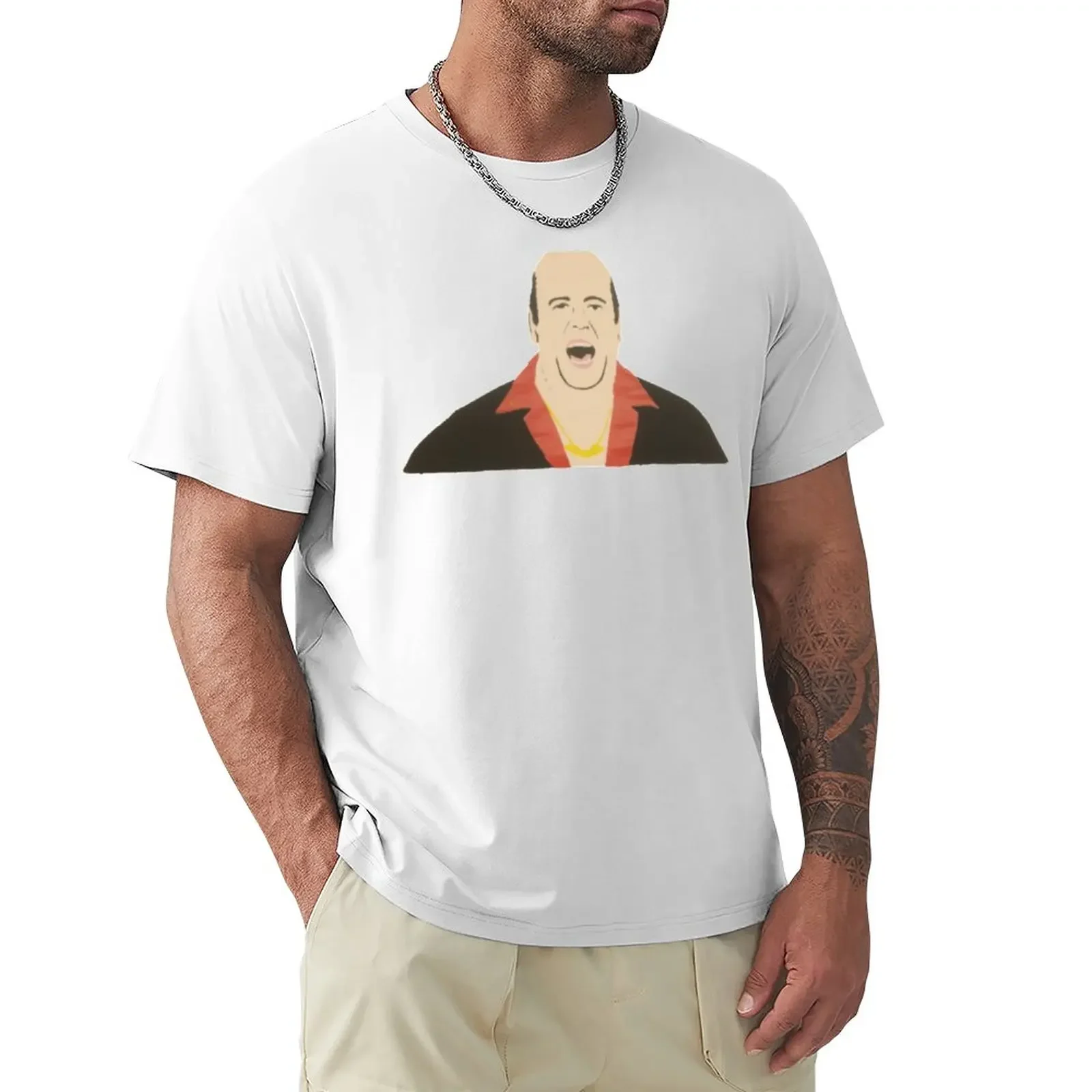 Ted Hankey Painting T-Shirt kawaii clothes summer top men t shirts