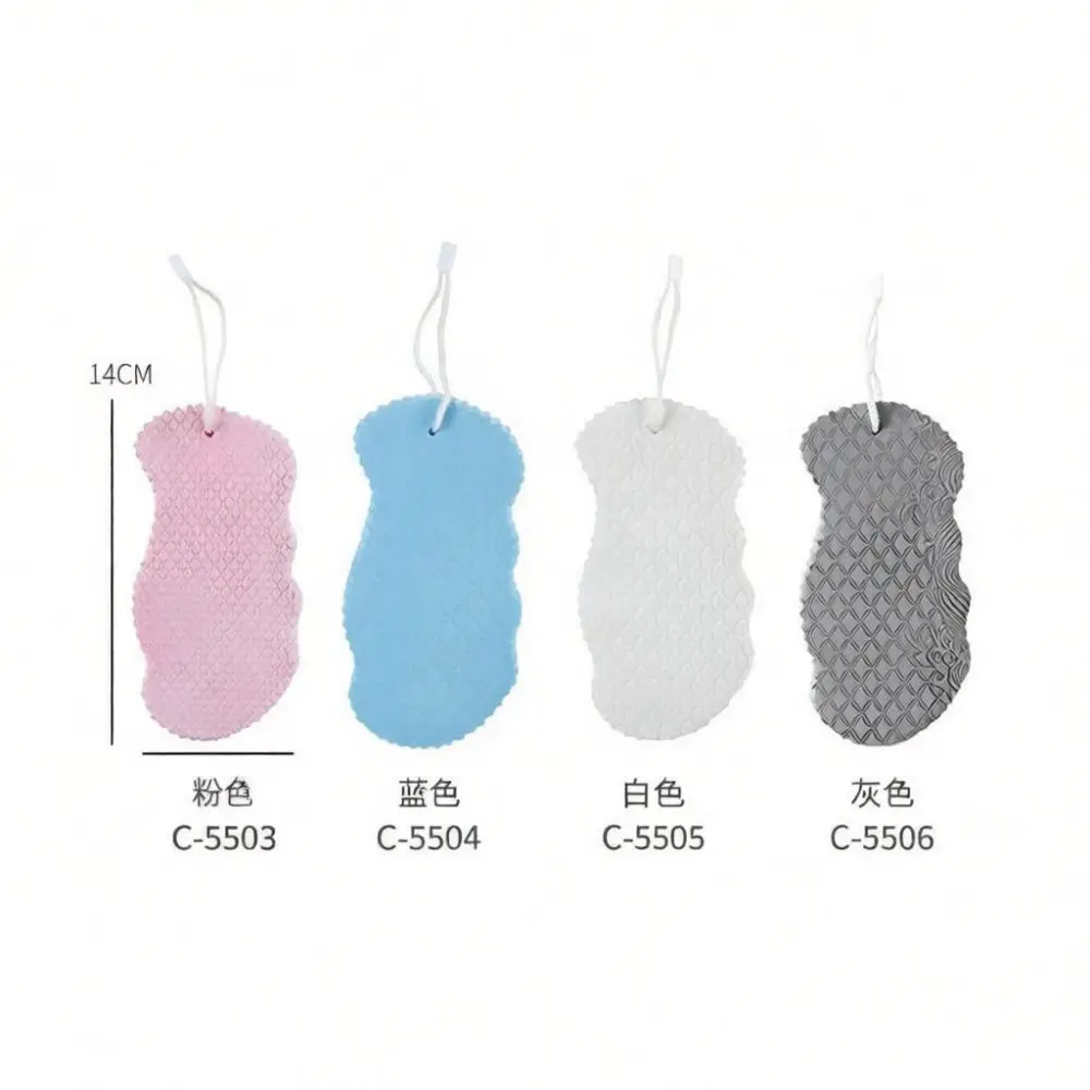 Gentle Shower Exfoliator For Kids Soft Bath Sponge Painless Skin Scrubbing Mitt Portable Body Cleaning Tool For Baby Bath