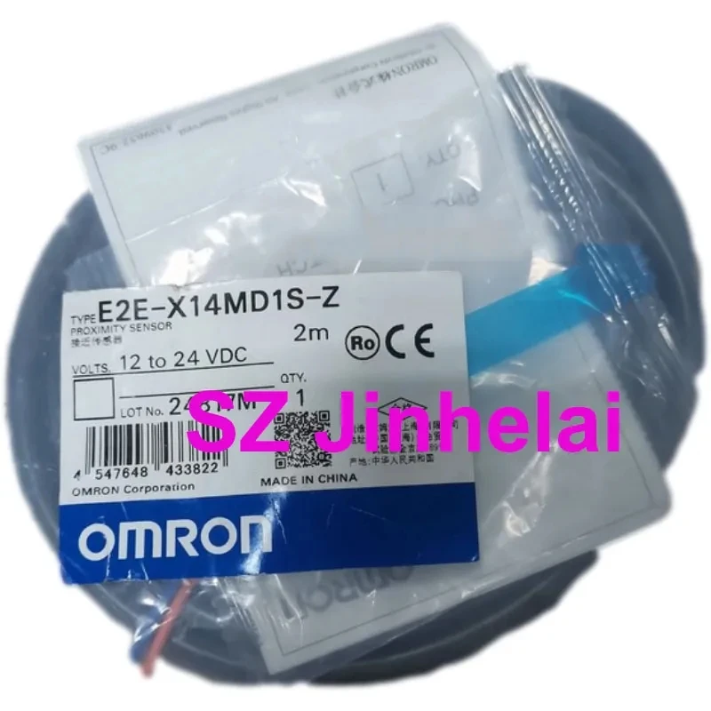 Imagem -05 - Omron-dc Sensor de Proximidade Atual Original Autêntico 1224v dc E2e-x14md1 E2e-x14md1-z E2e-x14md2 E2e-x14md1s-z 2m