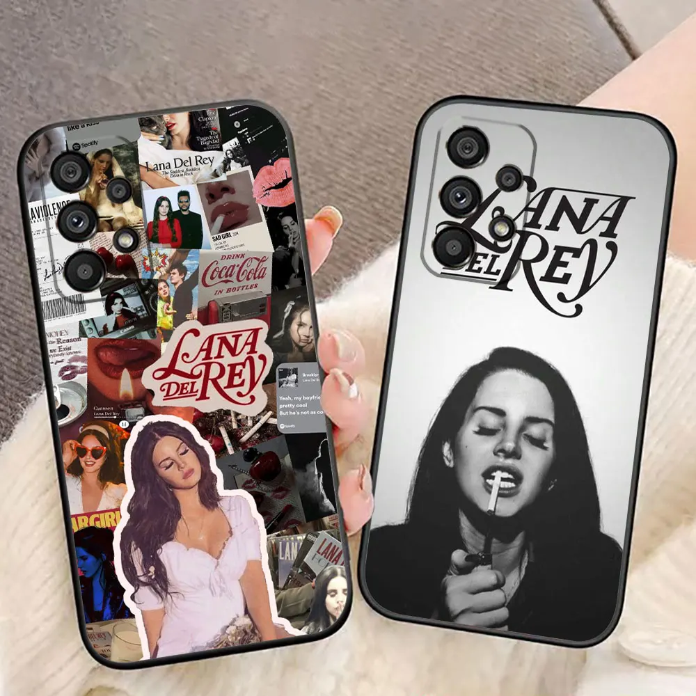 Singer L-Lana Del Rey Born to Die Phone Case For Samsung Galaxy A72 A71 A55 A54 A53 A52 A42 A34 A33 A32 A23 A21S A20S A14 Case