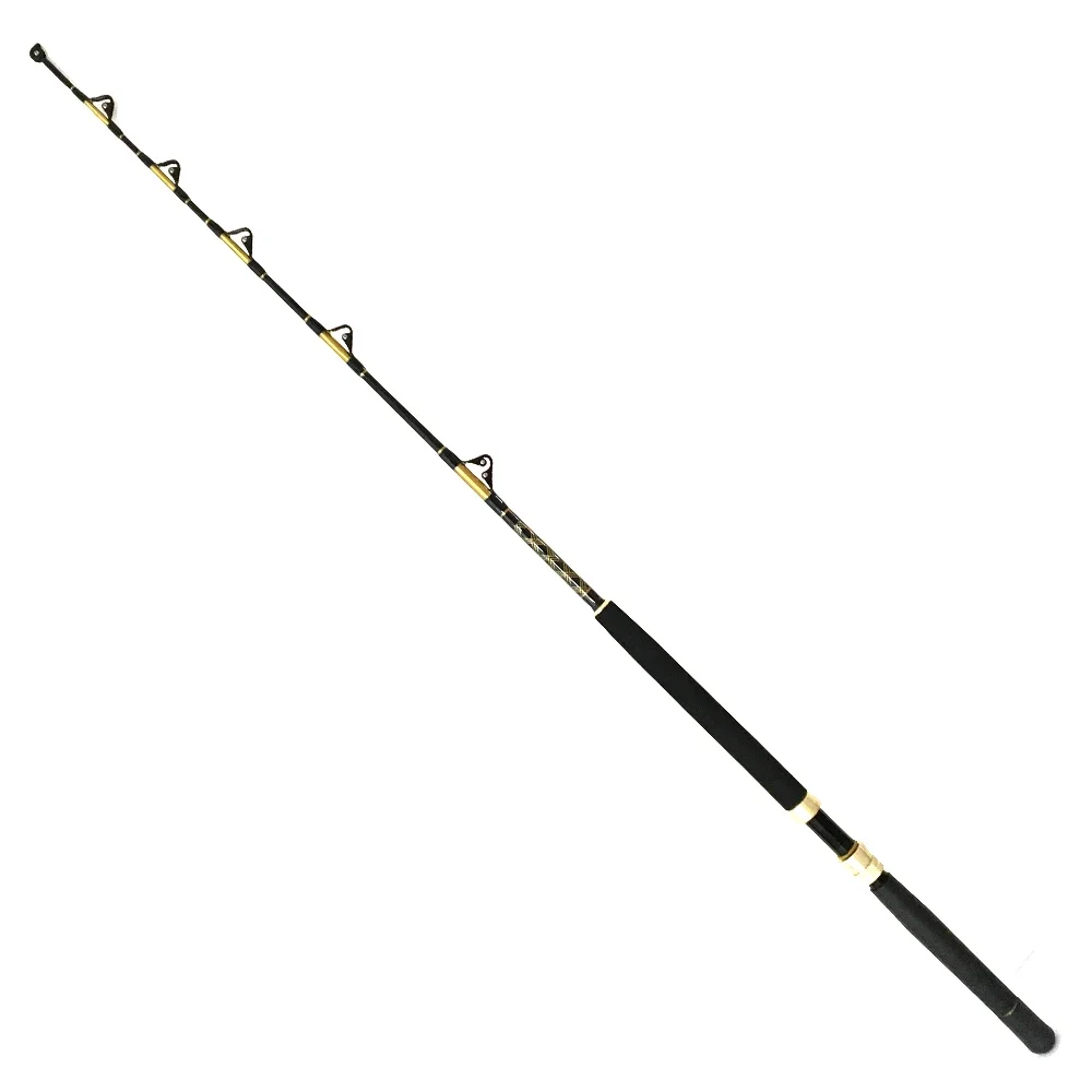 

Stock!! Boat fishing trolling rod 80-130lbs class e-glass 5'6' jigging fishing rod