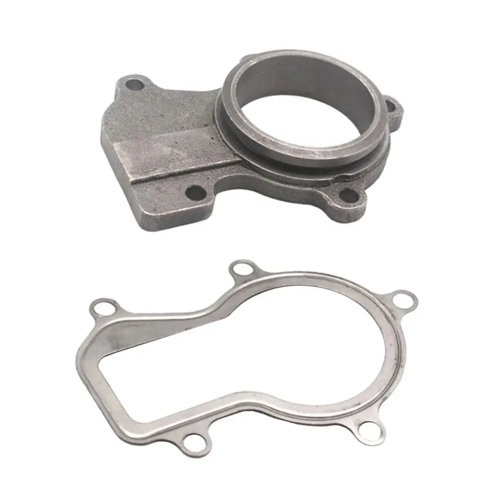 V Band Downpipe Turbo Flange Gasket Alloy Bolt Adapter 63mm for HY-35 HE351VE HX35W HE351VGT WH1C Turbo Oil Drain