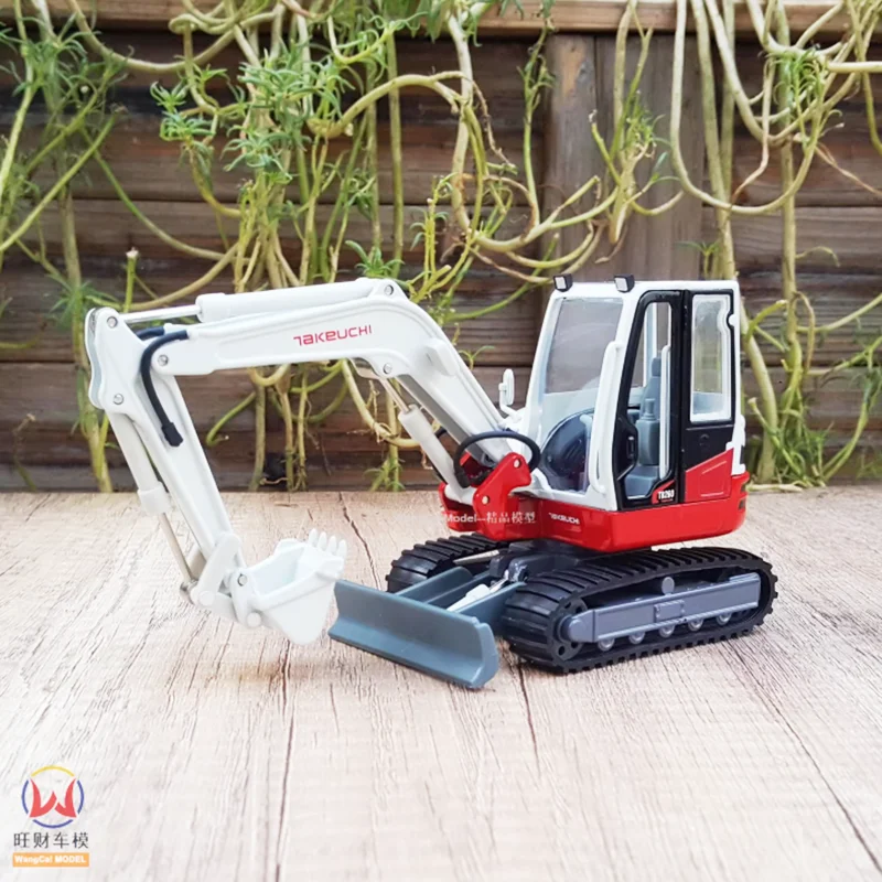 

Diecast 1:35 Scale Alloy TB260 Mini Excavator Model Finished Product Simulation Toy Collection Gift Static Display
