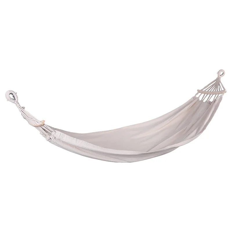 PYH modern minimalist canvas hammock outing hammock outdoor swing anti-rollover camping outdoor leisure