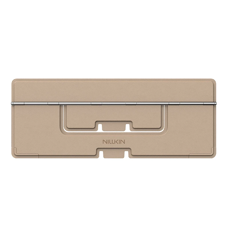 Nillkin DualWing zelfklevende laptopstandaard Universele draagbare lederen standaard Ultradunne warmteontgrendeling Multi-hoek verstelbaar