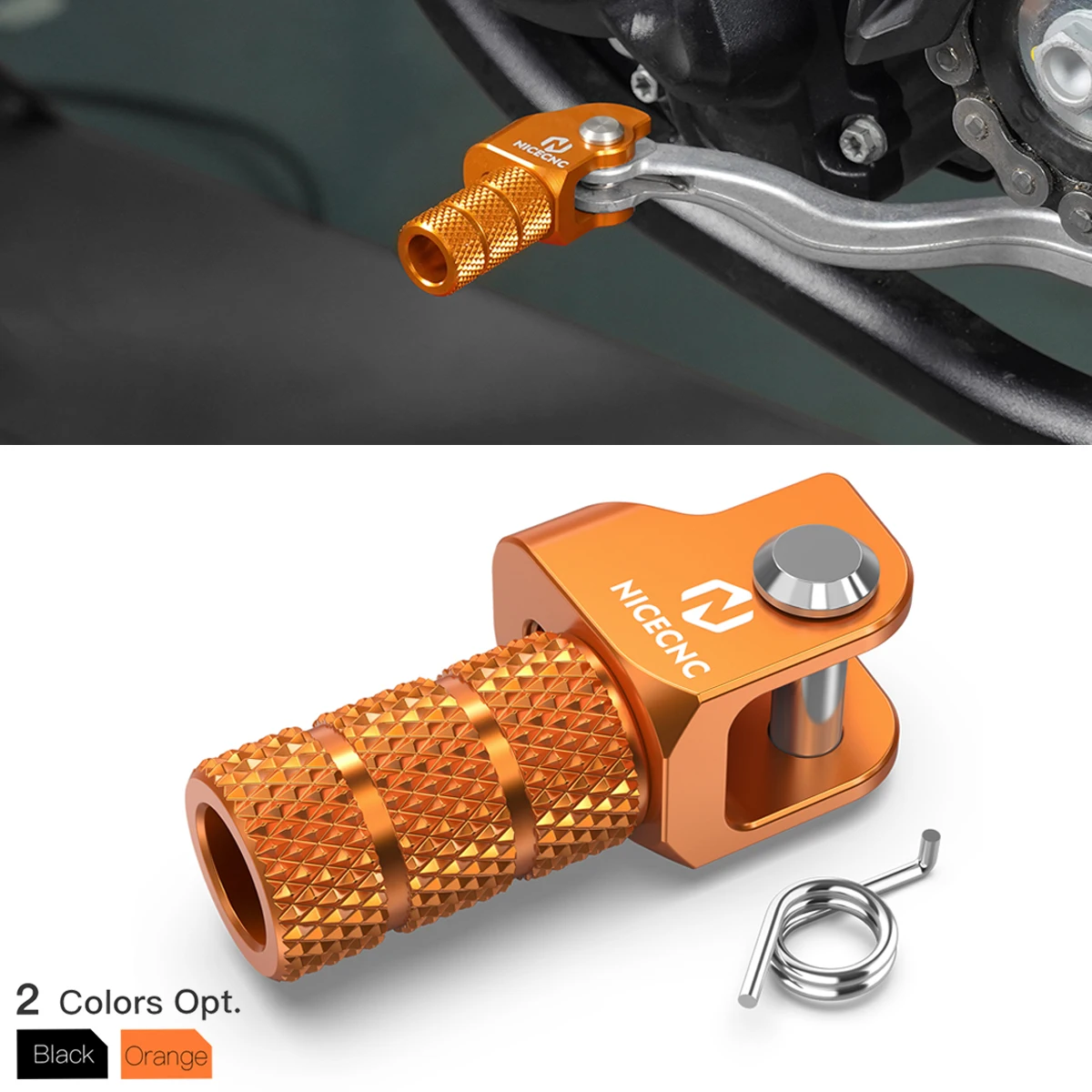 

NICECNC For KTM 2004-2015 EXC 300 EXC EXC-F XCW SX SXF XCF SMR SMC 125 250 300 350 400 450 500 Adjustable Gear Shift Lever Tip
