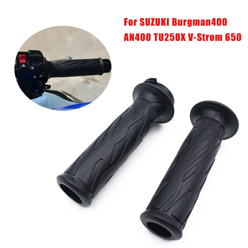 Motorcycle Grips For SUZUKI Burgman400 AN400 TU250X V-Strom 650 DL650 GSX-R600 GSX-R750 GSX-R1000 K1 K3 K4 K5 K6 K7 K8 K9 K11