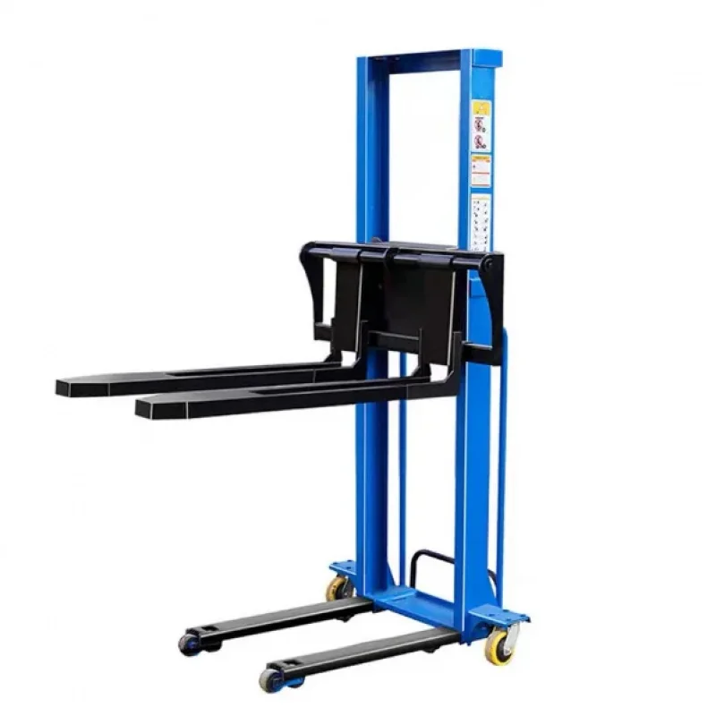 Electric Remote Control Forklift Portable Automatic Lift Stacker Loading And Unloading Handling Climbing Truck
