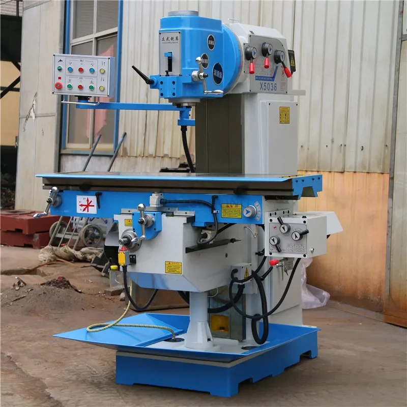 China X5032 Manual Milling Lathe Automatic Universal Vertical Milling Machine For Metalworking Surface Multi-purpose
