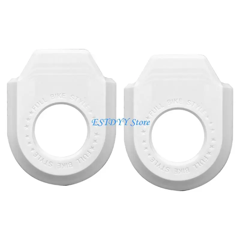 G6DE 1Pair Bicycles Crank Cover Protector Sleeve Pedal Crankset Protective Case Bicycles Crank Boot