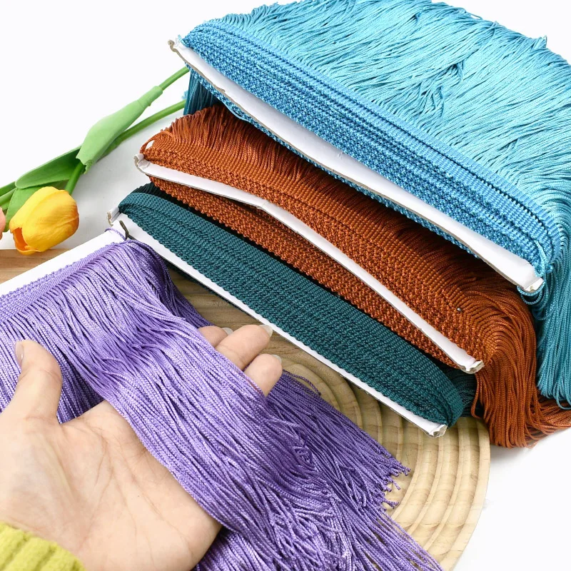 

2/5/10 м, 20 см, бахрома-кисточки для латинских платьев, отделка для сумок, юбок, кружевная тесьма, лента для декора штор, отделка для рукоделия, аксессуары для шитья одежды