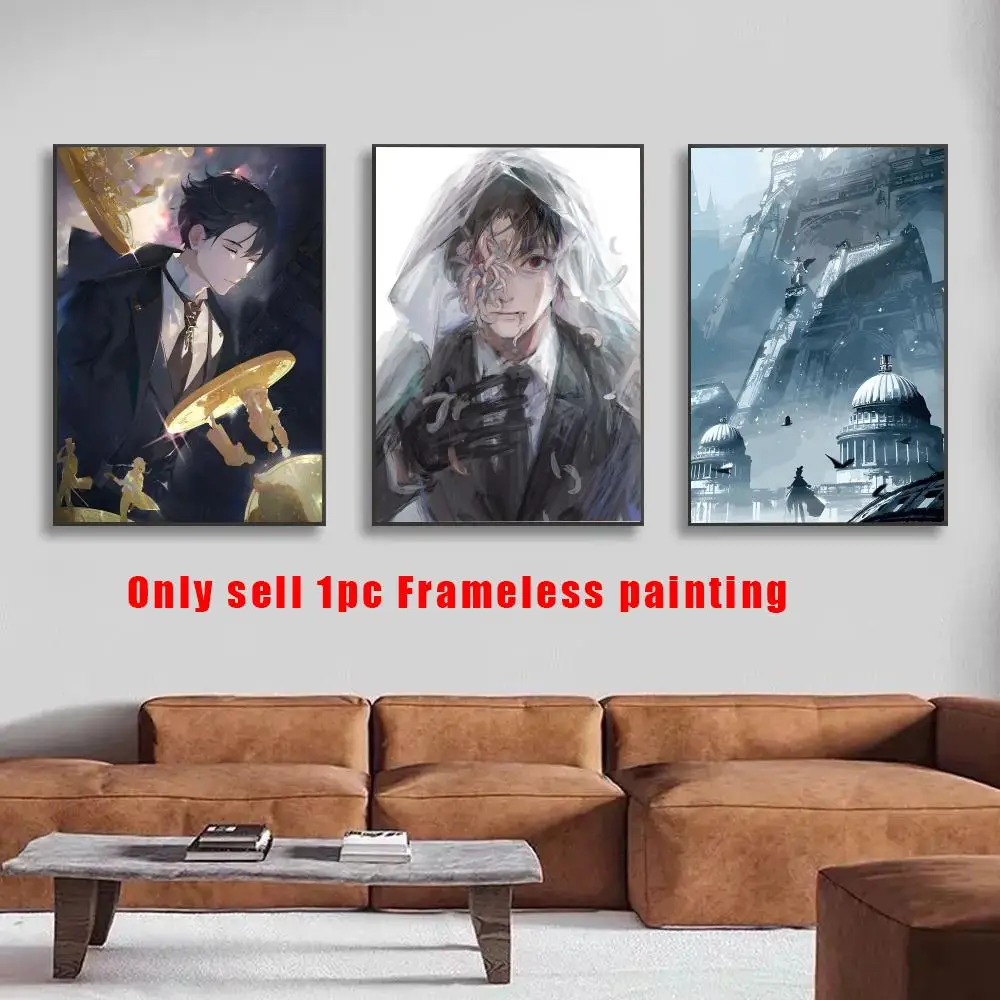 Lord Of Mysteries Poster HD Self-Adhesive Wall Decals For Living Room & Bedroom Home Decor Gift